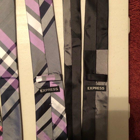 Lot of EXPRESS Men’s Ties - Picture 3 of 4
